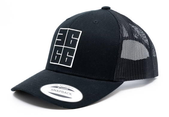 Kšiltovka 3666 Trucker Black