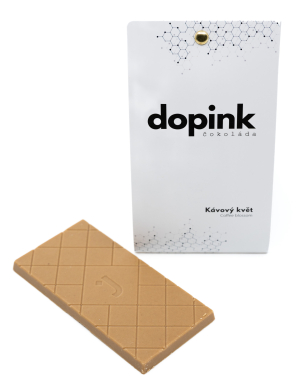 dopink čokoláda - Kávový květ 50 g